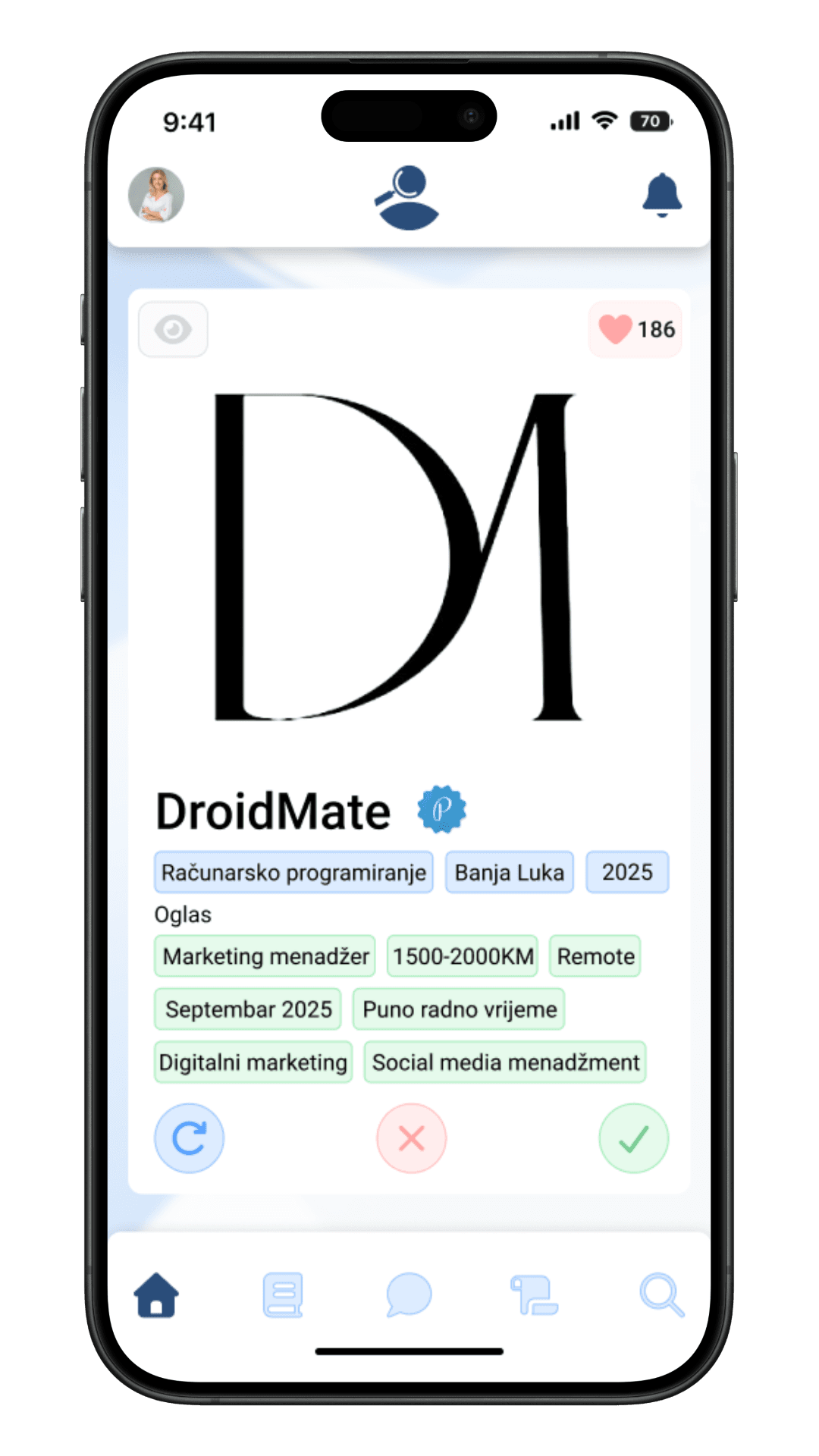 JobSyc Phone Preview